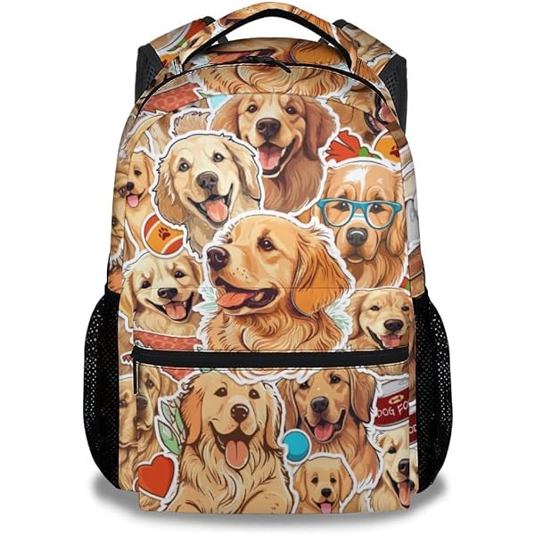 【新品未使用】Donsje Backpack Golden Retriever Umi Schoolbag | Golden Retriever | Ivory Classic Leather