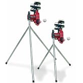 Heater Sports Junior Baseball Pitching Machine, Portable, and Adjustable with Variable Speed and Angle, Perfect for Kids' Batting Practice, Skill Development, and Backyard Training
