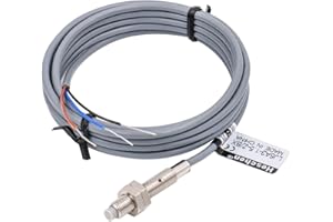 Heschen M5 Inductive Proximity Sensor Switch Non-Shield Type LJ5A3-1.5-Z/BX Detector 1.5mm 10-30VDC 150mA NPN Normally Open(NO) 3 Wire