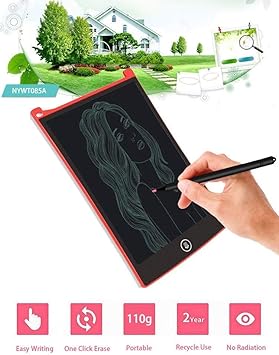 (Combo) KARTsHiTech Fishing Fish Catching Game with 26 Pcs of Fish, 2 Rotary Fishing Pond and 4 Pods Lights Function and KARTsHiTech pad 8.5 inch LCD Writing Tablet eWriter Electronic Writing pad