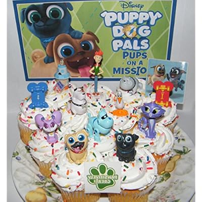 Disney Puppy Dog Pals Deluxe Cake Toppers Cupcake Kenya Ubuy