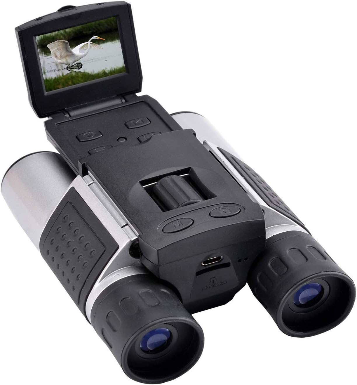 Eoncore 1.5" LCD Digital Binoculars Camera 10x25 5MP Video Photo Recorder Telescope with 8GB Memory Card for Bird Watching Football Game Concert: Sports & Outdoors
