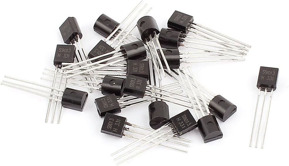 Aexit 20 Pcs S9013 TO-92 NPN Bipolar Low Power Junction Transistors 40V 0.5A (0bf3dc007a45f46304383b4599c8deda)
