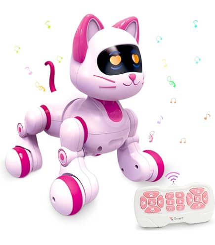 Tito Robotica Cachorro Gatito Interactivo Para Bebes Gato