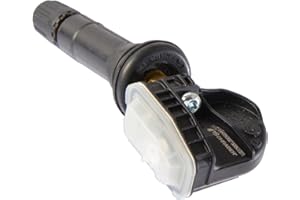 Schrader 33500B EZ-Sensor Single SKU (314.9 MHz, 315 MHz, and 433 MHz) Programmable Snap-in Fixed Angle Valve Tire Pressure Monitoring Sensor (TPMS), Bulk Pack of 12