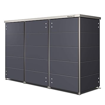 Garten Q Trash 3 Mulltonnenbox Mulltonnenhaus Modul Fur 3