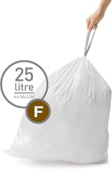 simplehuman CW0165 Custom Fit Bin Liners White Pack of 20 view 2