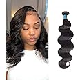 Body Wave Bundles Human Hair Bundles Body Wave Bundle 14 Inch 10A Grade 100% Unprocessed Brazilian Virgin Hair Extensions (Single Bundle)