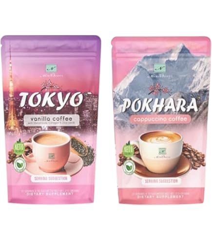 Amazon.com : Generic 10 Sachets Namiro-seus Tokyo Vanilla Coffee