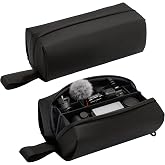Carrying Case for DJI Osmo Pocket 4/3/4P/Luna Camera Case Storage Carry Bag | Waterproof Storage Carring Case, Large Capacity Protective Handbag, Travel Live Creator Combo Accessories, All in One Gadget