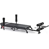 Sunny Health &amp; Fitness Decompression Reset Table for Back Pain Relief | Back Stretching, No-Hang Inversion Therapy, 400LB Capacity, Precise Stretch Control, Spinal Alignment, Improved Flexibility