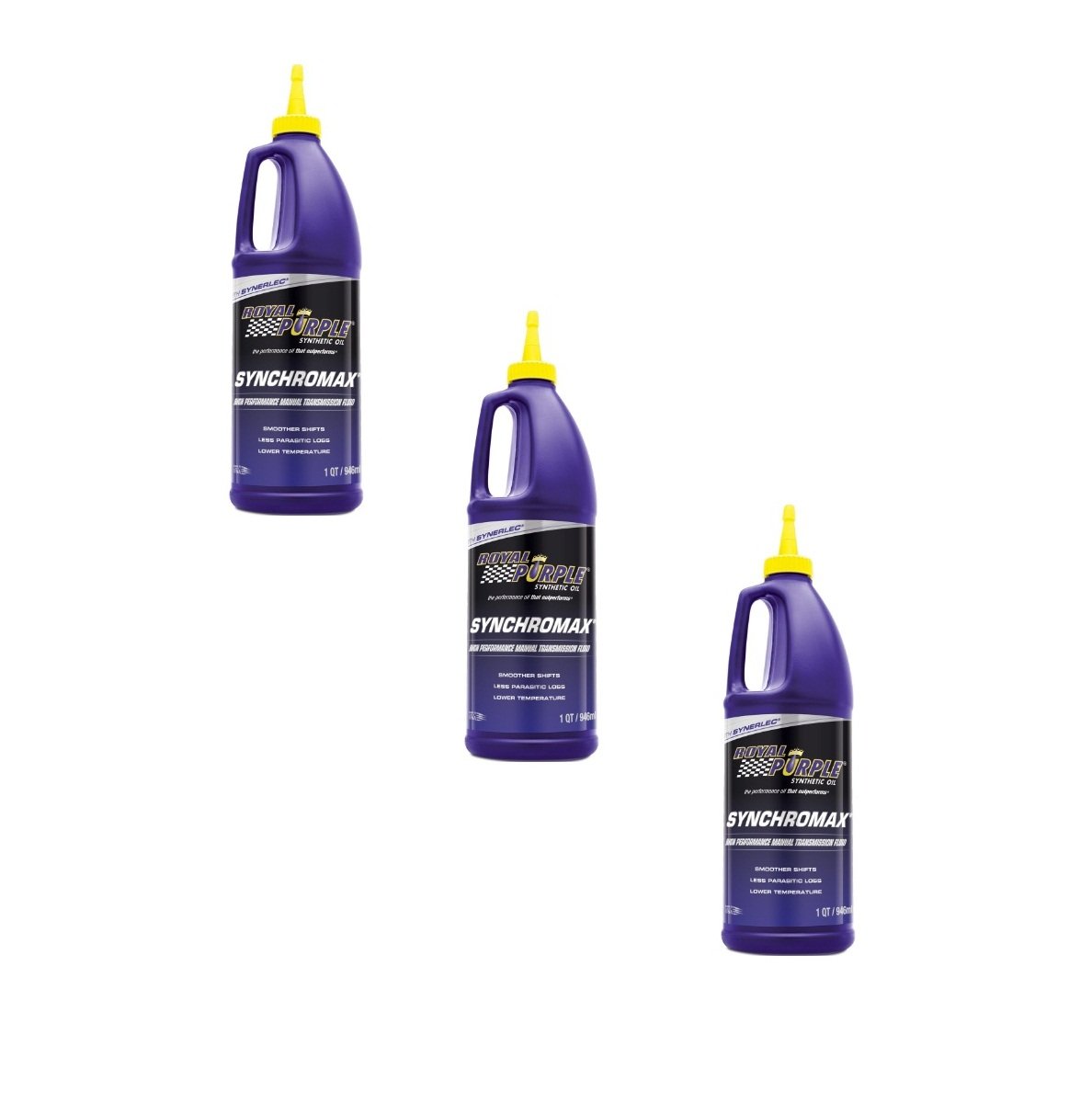 Amazon.com: Royal Purple 01512 Synchromax Manual Transmission Fluid for  Improved Shift Quality and Reduced Friction for More Power - 1 qt (Case of  3): ...