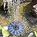 Solar Fountain for Bird Bath, FEELLE Solar Fountain Pump Floating Water Fountain for Birdbath, Pond, Pool, Garden