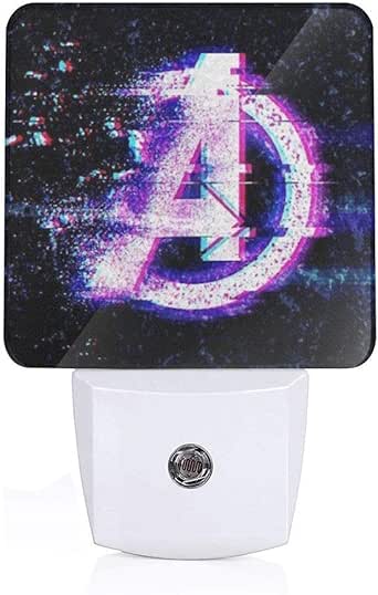 DJNGN Luz de noche LED con encendido/apagado automático y sensor de