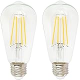 BoostArea LED Light Bulb, Pack of 2 LED Edison