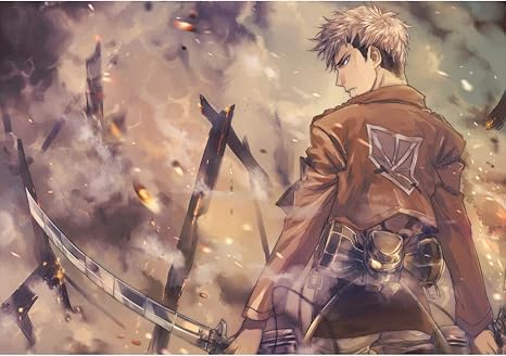 Amazon Co Jp アニメジグソーパズル進撃の巨人ジーンキルシュシュタイン漫画のキャラクターパズル教育玩具キッズギフト1000 500 300ピース Size 300 ホーム キッチン