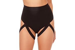 ELLA LUST Womens Festival Booty Shorts - Sexy Rave Black Yoga Pole Dance Pant High Waisted Bikini Bottom Music Concert Outfit