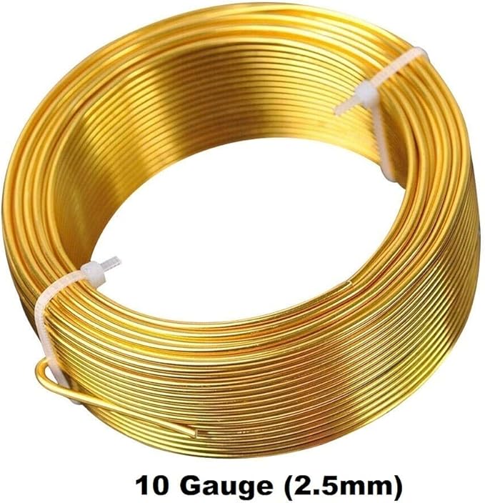 Awesome 10 Gauge (2.5mm) Gauge Aluminum Wire Jewelry Craft Making Beading Floral