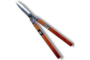 SUIZAN Hedge Shears 21.3" - Professional Japanese Garden Clippers for Precise Trimming Gardening Tools