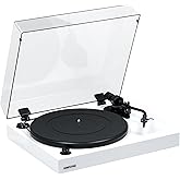 Fluance RT82 Reference High Fidelity Vinyl Turntable Record Player with Ortofon OM10 Cartridge, Speed Control Motor, High Mas