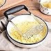 Flytt Stainless Steel Potato Masher,Best Potato Ricer with Horizontal Handle,to Smooth Mashed Potatoes,Vegetables and Fruits