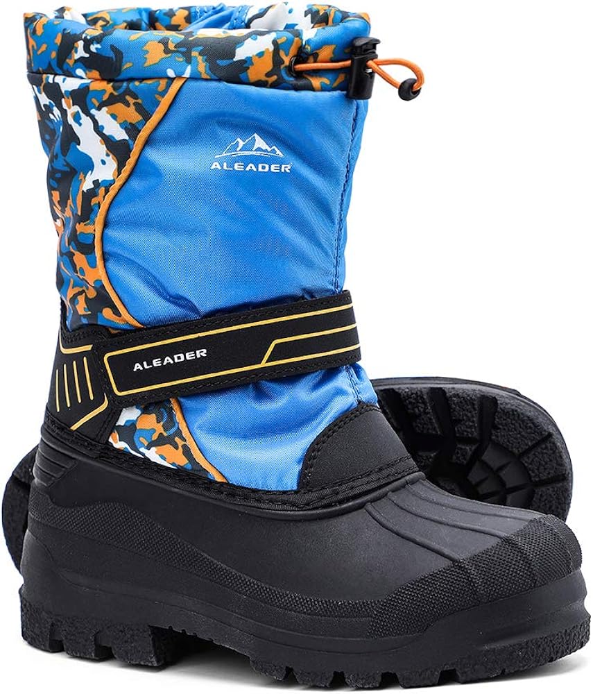  | ALEADER Boys Girls Insulated Waterproof Cold-Weather Snow Boots | Boots