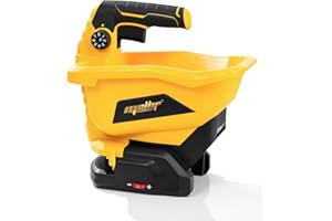 Danero Handheld Power Spreader Compatible with Dewalt 20V Battery(Tool Only), Cordless Seed Spreader Available Year-Round, Electric Lawn Spreaders for Grass Seed, Fertilizer, Salt, Ice Melt, Feed