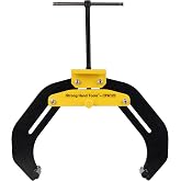 Strong Hand Tools Pipe Alignment Clamp, 4-1/2 to 12 in. (114-305 mm) Pipe Fit-Up Clamp, Quick-Acting Screw, Stainless Steel Contact Screws, CPA120