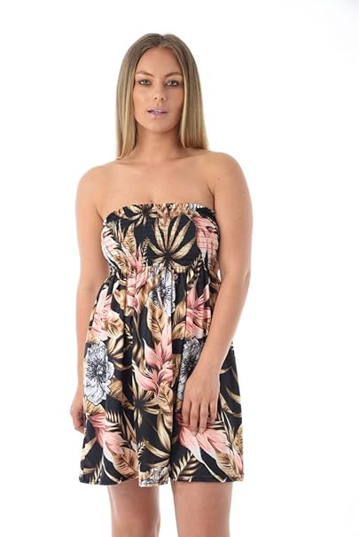 boob tube midi dress