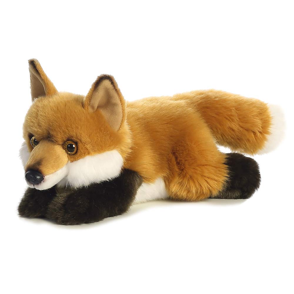Aurora, 26266, MiYoni Fox Lying, 11In, Soft Toy, Red