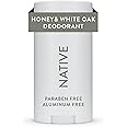 Native Deodorant Contains Naturally Derived Ingredients, 72 Hour Odor Control | Deodorant for Women and Men, Aluminum Free with Baking Soda, Coconut Oil and Shea Butter | Honey & White Oak