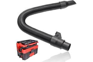 KITCHENKIPPER 14-37-0016 Hose Assembly Compatible with Milwaukee 0970-20 M18 Fuel 18V PACKOUT Vacuum Cleaner, Internal storage is suitable for wet or dry suction