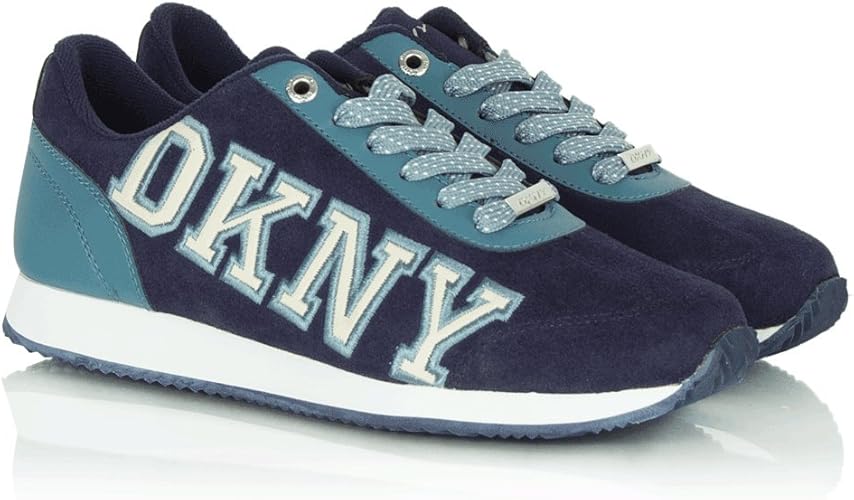 dkny navy trainers
