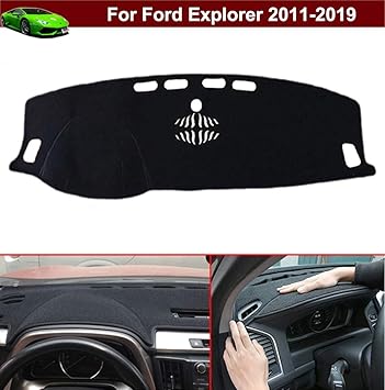 Amazon Com Kaitian New 1pcs Non Slip Design Dash Covers Dashboard Cover Sun Visor Cover Dashmat Dash Mat Dash Carpet Custom Fit For Ford Explorer 11 12 13 14 15 16 17 18 19 21 Automotive