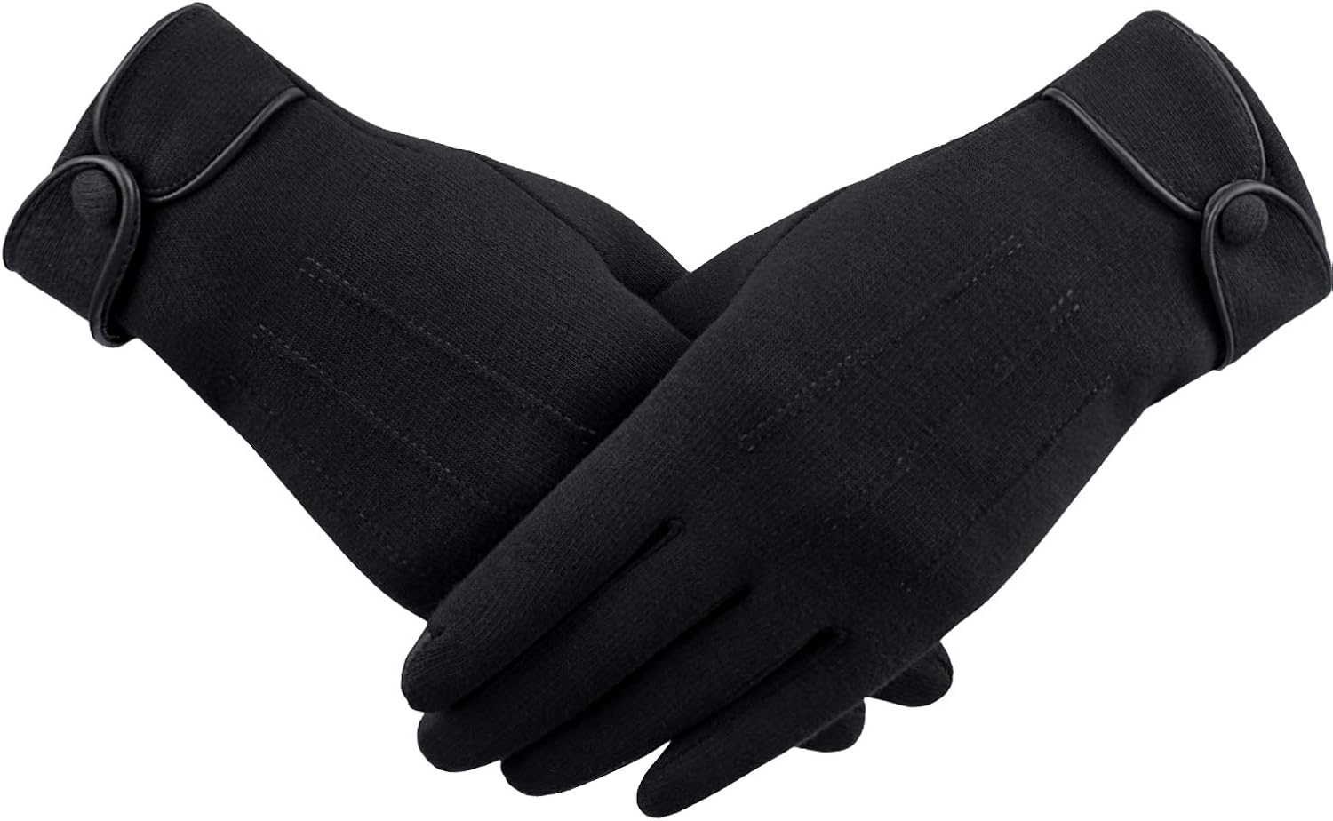 Womens Winter Gloves Touchscreen Warm Gloves Windproof Gloves for Women Girls with Lining Glove, Black at  Women’s Clothing store