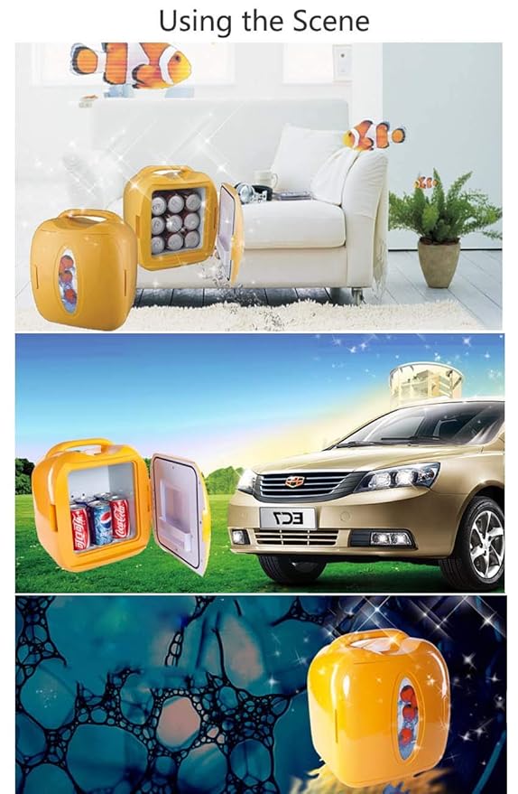 HNFYJQ Refrigerador para Autos, refrigerador y congelador de Gran ...