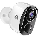 5G/2.4G WiFi Security Cameras Wireless Outdoor, 2K Battery Powered WiFi Cameras with AI Motion Detection Spotlight Siren,Color Night Vision, 2-Way Talk, Waterproof, Cloud/SD Storage, Works w/Alexa