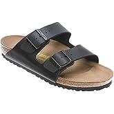 Birkenstock Unisex Arizona Sandal,Black Birko-Flor,39 M EU