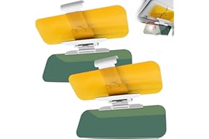 WSSROGY 2 Pack Day and Night Anti-Glare Polarized Car Sun Visor Extender Universal for Car SUVs Trucks