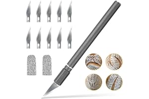 Junclyptic Upgraded Bread Lame with 10 Blades - Professional sourdough Scoring Tool for bread scoring tool, Safety Cover & Er