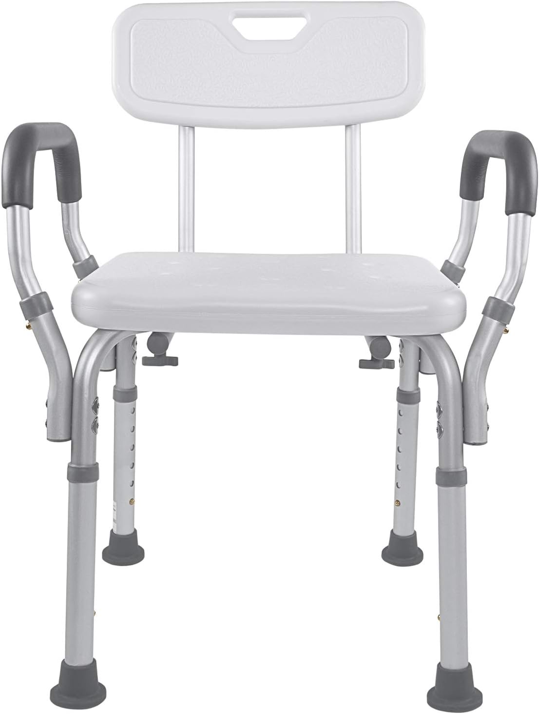 Vaunn Medical Tool-Free Assembly Spa Bathtub Shower Lift Chair, Portable Bath Seat, Adjustable Shower Bench, White Bathtub Lift Chair with Arms: Health & Personal Care