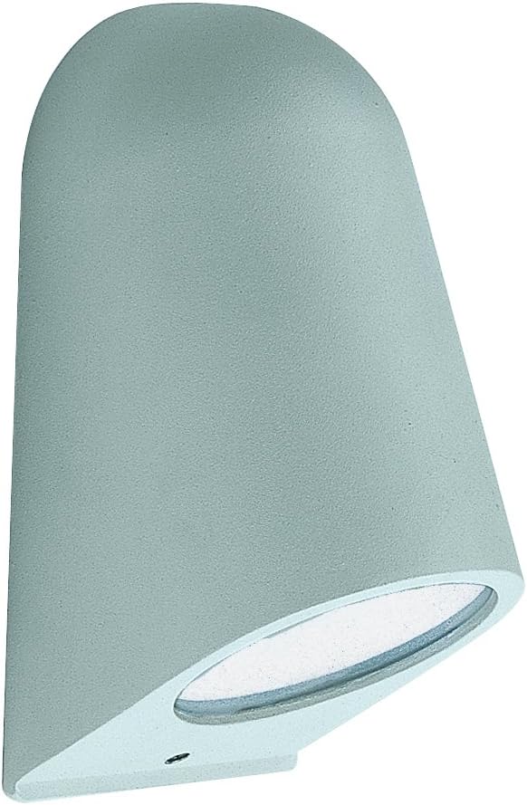 Viokef Lighting Hydra Wall Light Aluminium GU10, Aluminium, Silver, 10 x 9 x 18, GU10