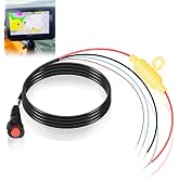 ZEZHIMI 010-12938-00 Power/Data Cable Replacement for Garmin EchoMAP Ultra 102sv 106sv 122sv 126sv, Ultra2 10" &amp; 12" Chartplotters, NMEA 0183 Input/Output