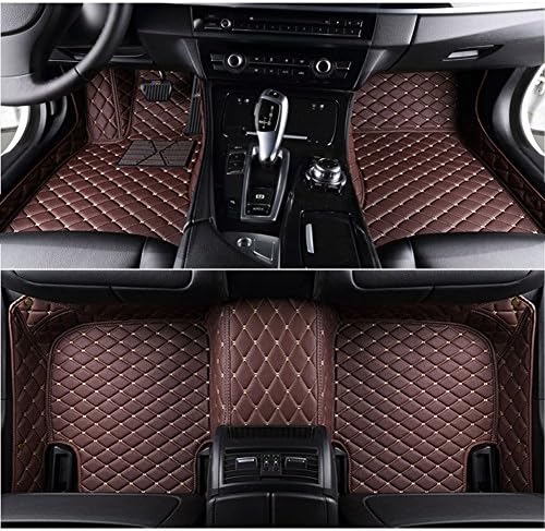 kaifeng for Dodge Charger 2011-2017 Car Floor Mats Custom Fit All-Weather 3D Covered Car mat Carpet FloorLiner Floor Auto Mats (Coffee, 2015)