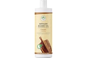 Artisan Cutting Board Oil 360ml – Food Grade Mineral Oil for Wood & Bamboo – Protects & Restores Cutting Boards, Butcher Bloc