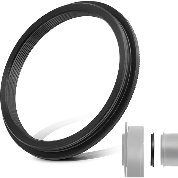 Gernie Telescope Lens Dust Cap - Aluminum Alloy M48x0.75mm Threaded Cover For Astronomy