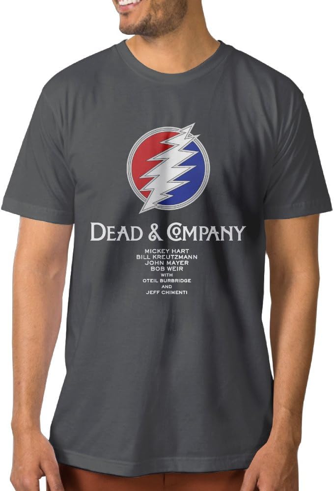 PTCYM Dead & Company Geek Men's T-shirts Black