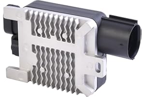 SEAFORIE 940002904 Engine Cooling Fan Control Module Compatible with Ford Edge Flex Lincoln MKX MKS 2007 2008 2009 2010 2011 2012 2013 2014 2015 Radiator Fan Controller for 2.0L 2.7L 3.5L 3.7L