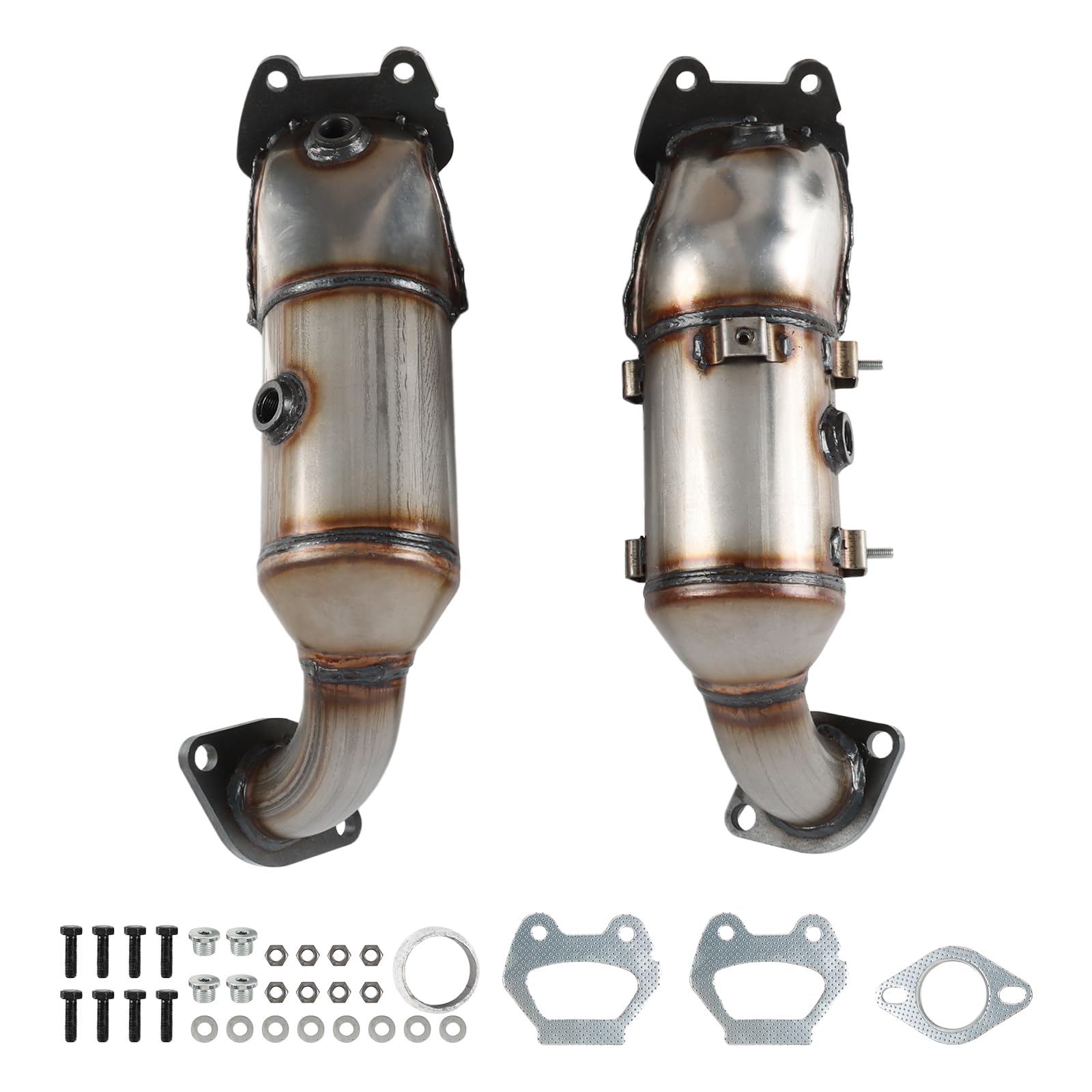 Photo 1 of LELEHOKA Upgrade Front & Rear Catalytic Converter Compatible with 2011-2019 Chrysler 200 Town & Country, Dodge Grand Caravan, Journey, Avenger, 3.6L Replace 674121 (Without Heat Shield Bracket)