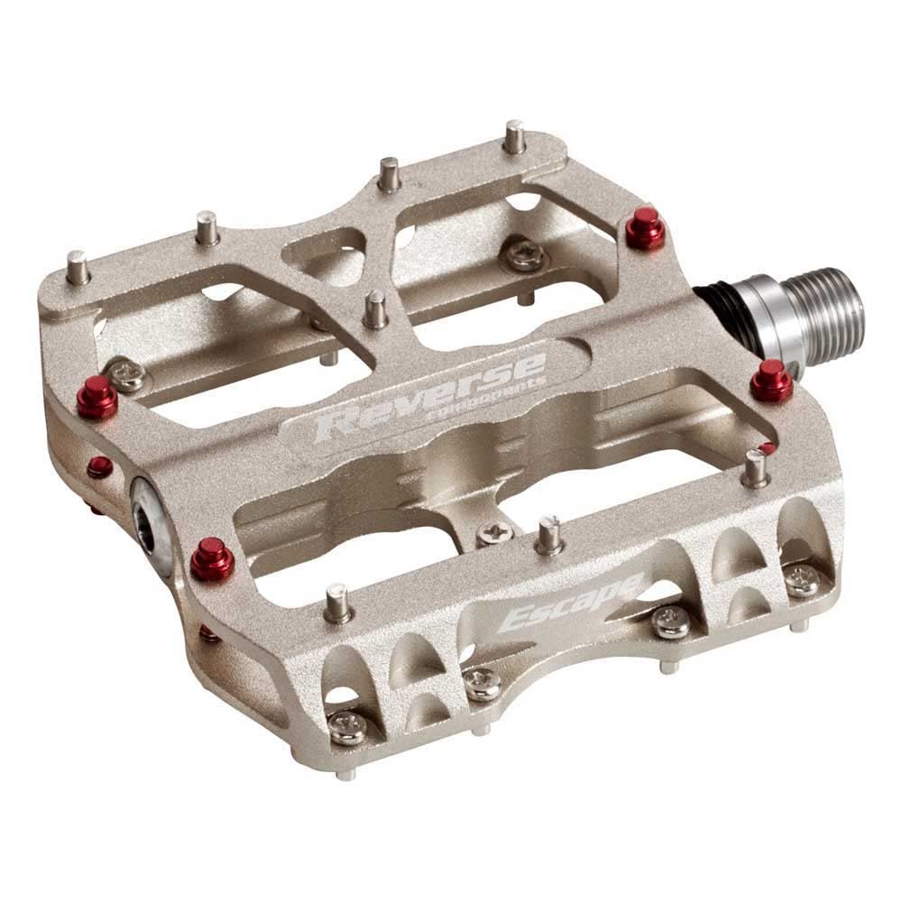 Reverse Escape Flat Bicycle Pedal MTB Downhill Sand/Metallic — image 1